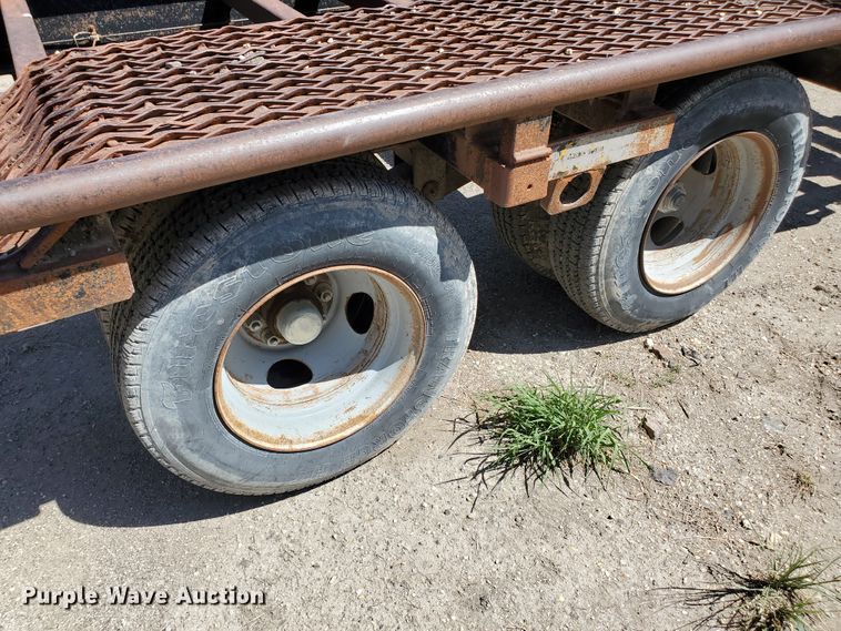 image for item KY9162 1977 Jantz  equipment trailer