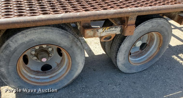 image for item KY9162 1977 Jantz  equipment trailer