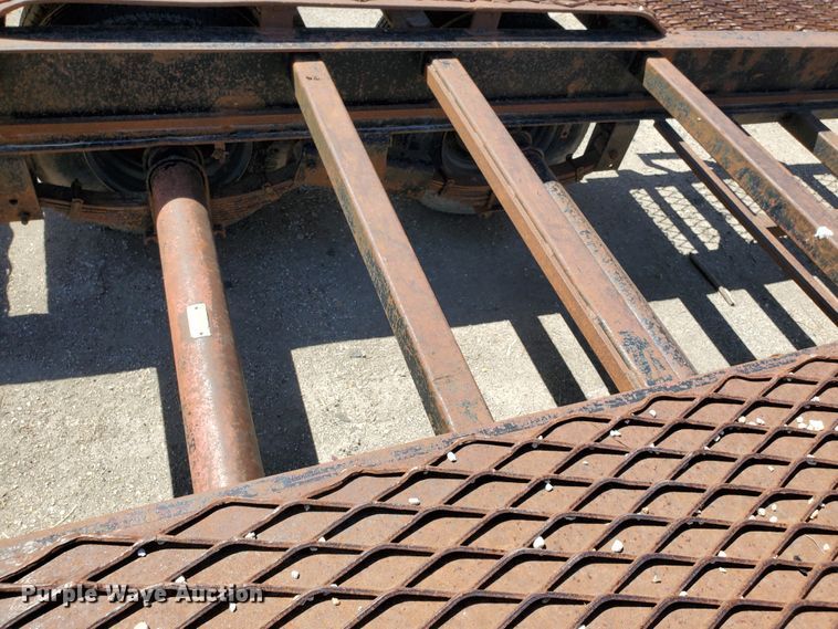 image for item KY9162 1977 Jantz  equipment trailer