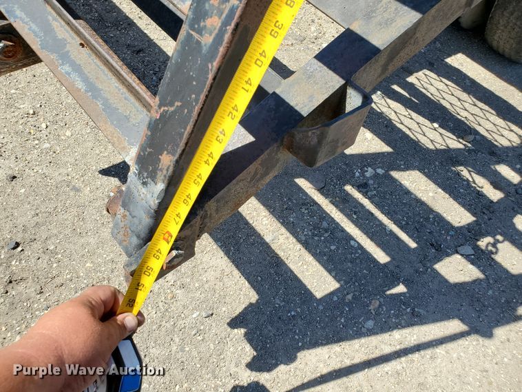 image for item KY9162 1977 Jantz  equipment trailer