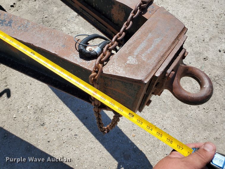 image for item KY9162 1977 Jantz  equipment trailer