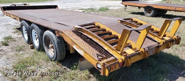 image for item KY9168 1980 Hillsboro  equipment trailer