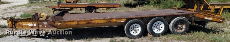 image for item KY9168 1980 Hillsboro  equipment trailer