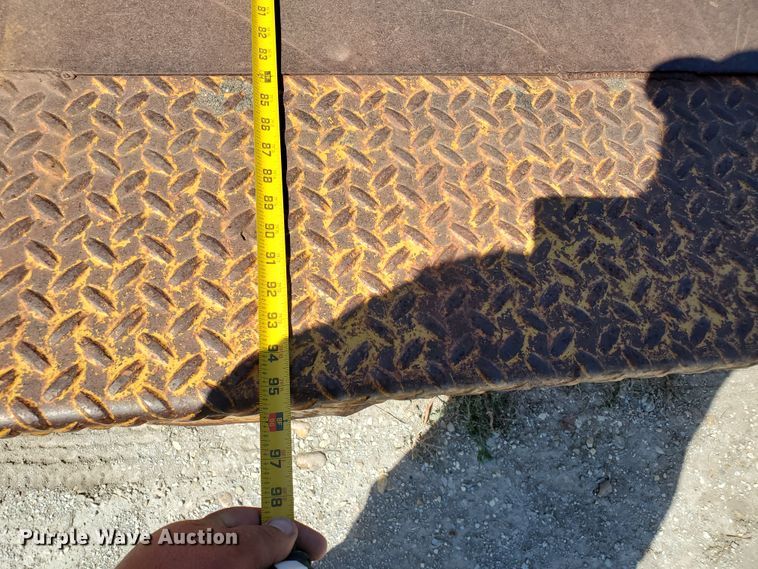 image for item KY9168 1980 Hillsboro  equipment trailer