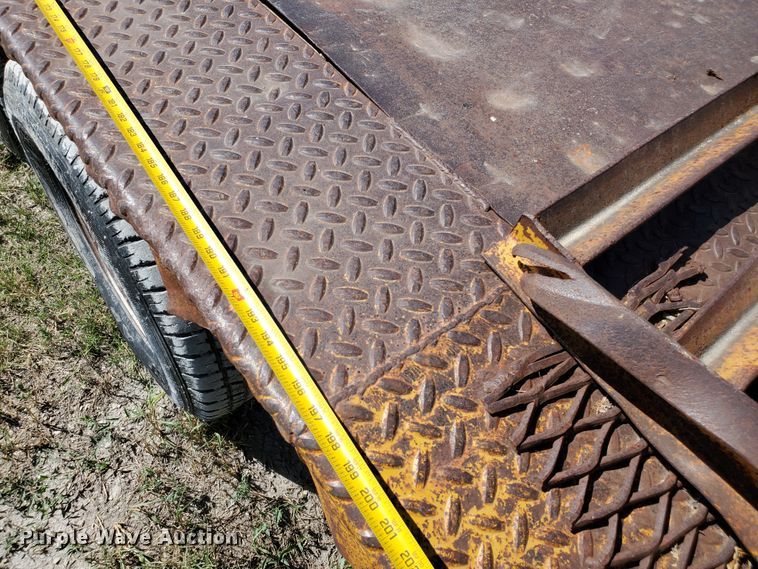 image for item KY9168 1980 Hillsboro  equipment trailer