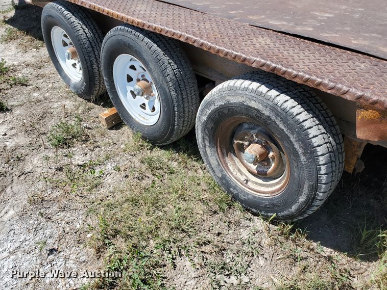 image for item KY9168 1980 Hillsboro  equipment trailer
