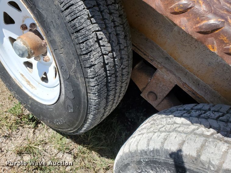 image for item KY9168 1980 Hillsboro  equipment trailer