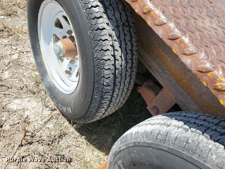 image for item KY9168 1980 Hillsboro  equipment trailer