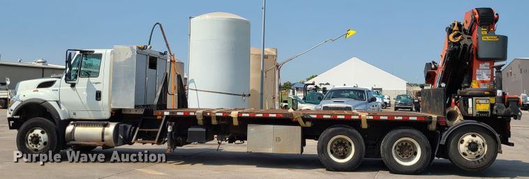 image for item DI6105 2012 International WorkStar 7500  crane truck