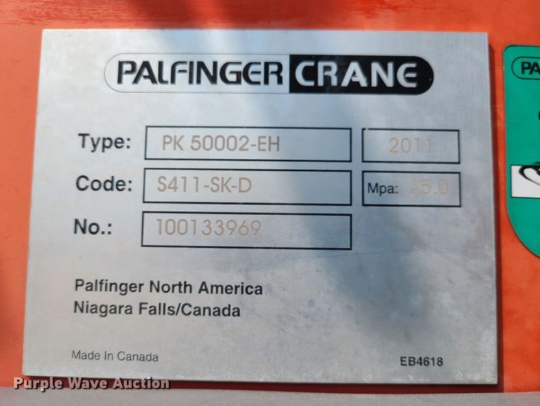 image for item DI6105 2012 International WorkStar 7500  crane truck