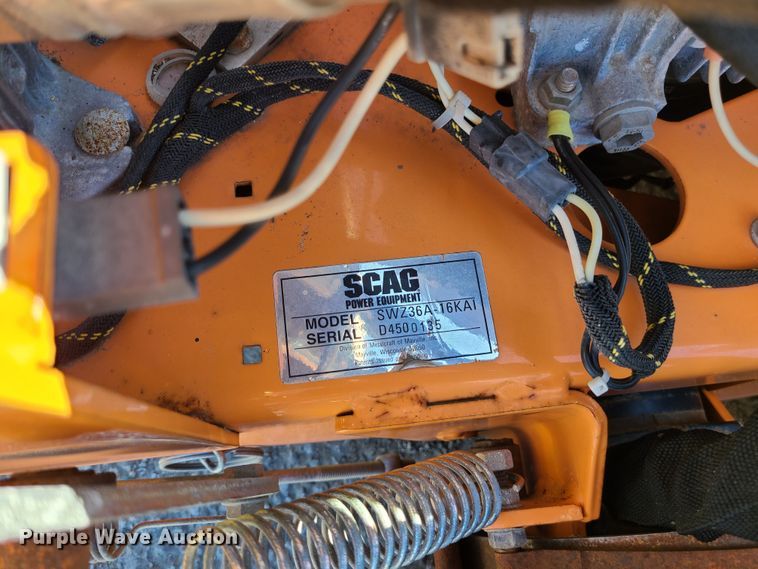 image for item DI6108 Scag SWZ36A  ZTR lawn mower