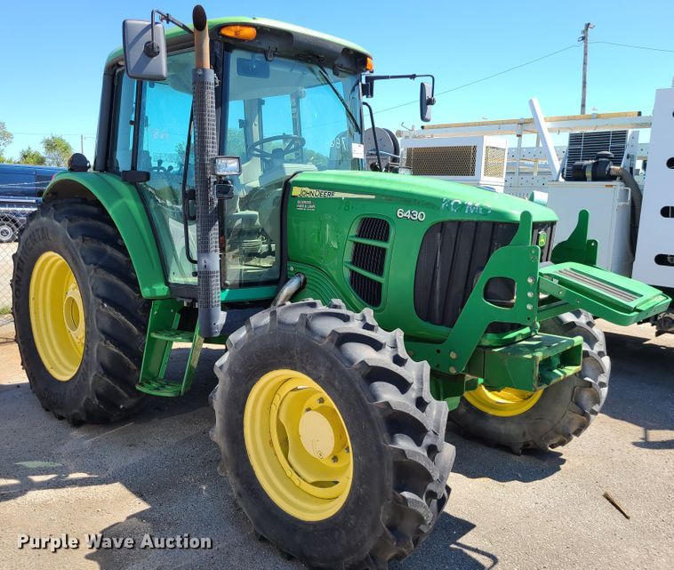 image for item DI6121 2008 John Deere 6430  MFWD tractor