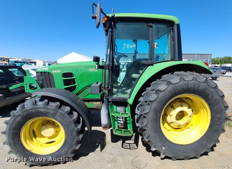 image for item DI6121 2008 John Deere 6430  MFWD tractor