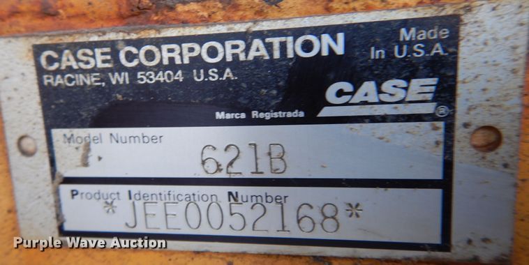 image for item DI6169 1996 Case 621B  wheel loader