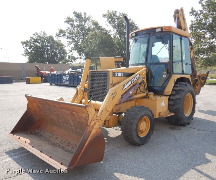 image for item DI6171 1995 John Deere 310D  backhoe
