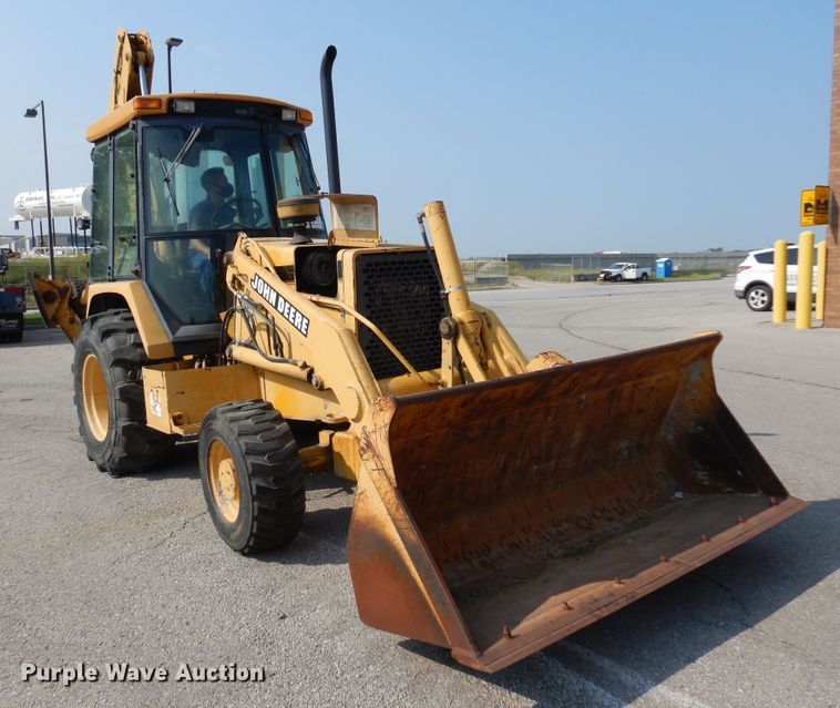 image for item DI6171 1995 John Deere 310D  backhoe