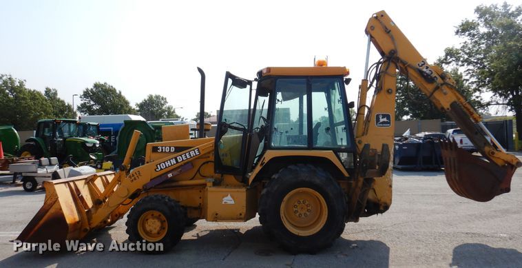 image for item DI6171 1995 John Deere 310D  backhoe