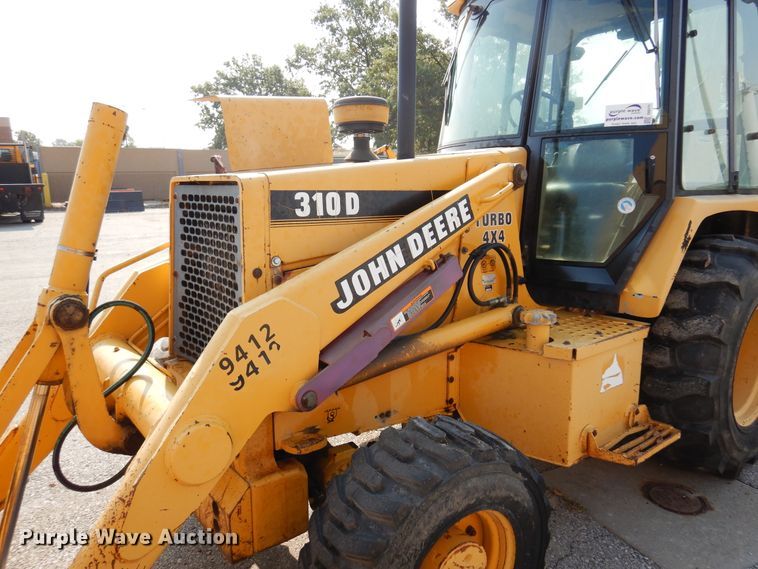 image for item DI6171 1995 John Deere 310D  backhoe