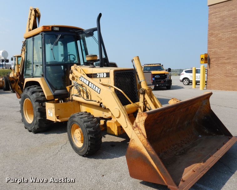 image for item DI6171 1995 John Deere 310D  backhoe