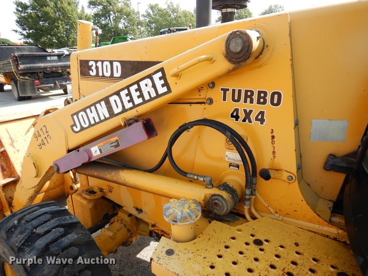 image for item DI6171 1995 John Deere 310D  backhoe