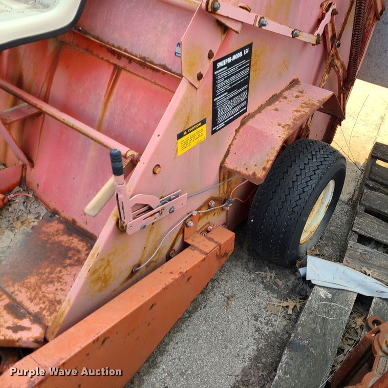 Jacobsen 154 lawn sweeper in Kansas City, MO Item DI6176 sold Purple Wave
