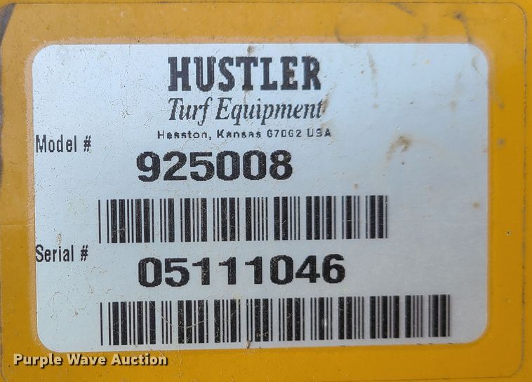 image for item DI6188 Hustler 4600  lawn mower