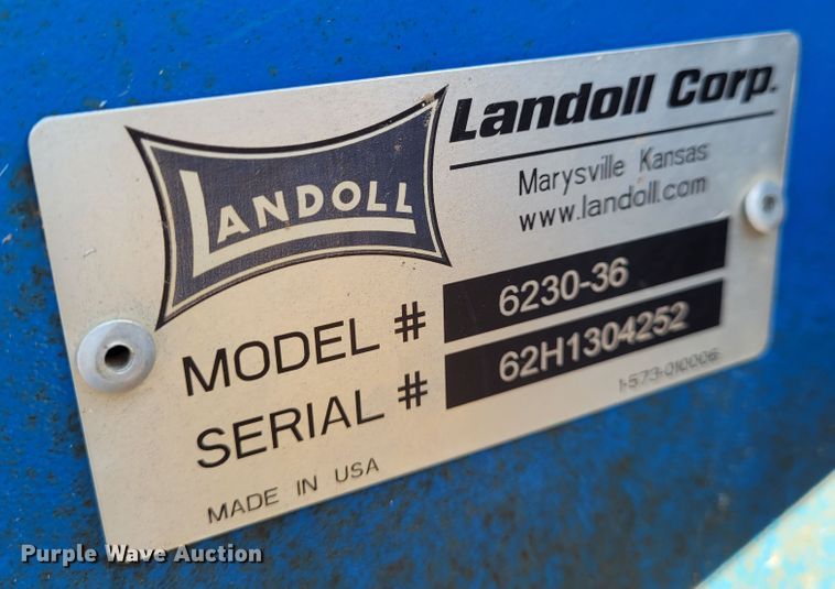 image for item BY9426 Landoll 6230  double off-set disk