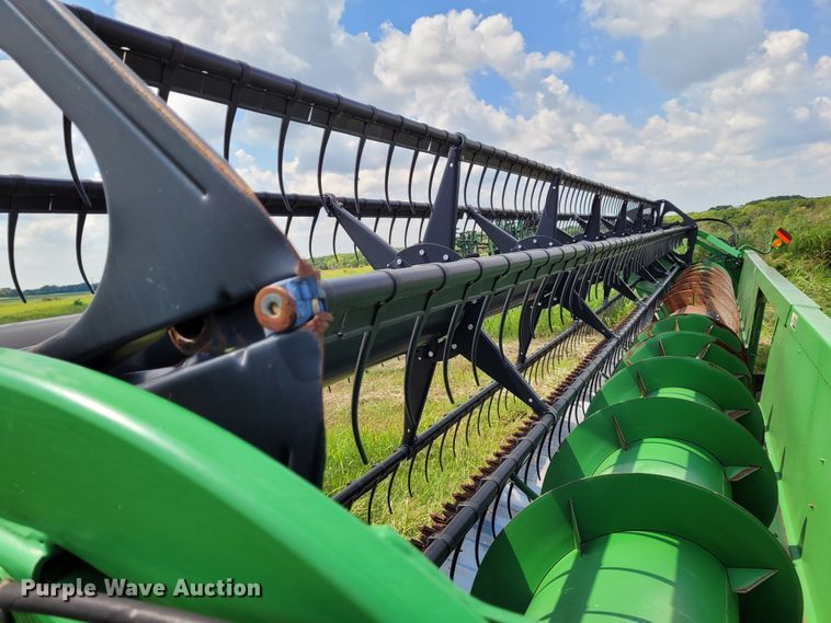 image for item BY9444 2013 John Deere 630F  HydraFlex flex head