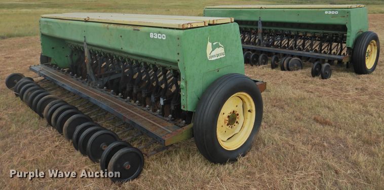 image for item DK2428 (2) John Deere 8300 grain drills