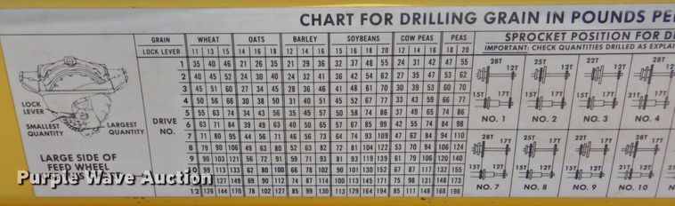 image for item DK2428 (2) John Deere 8300 grain drills