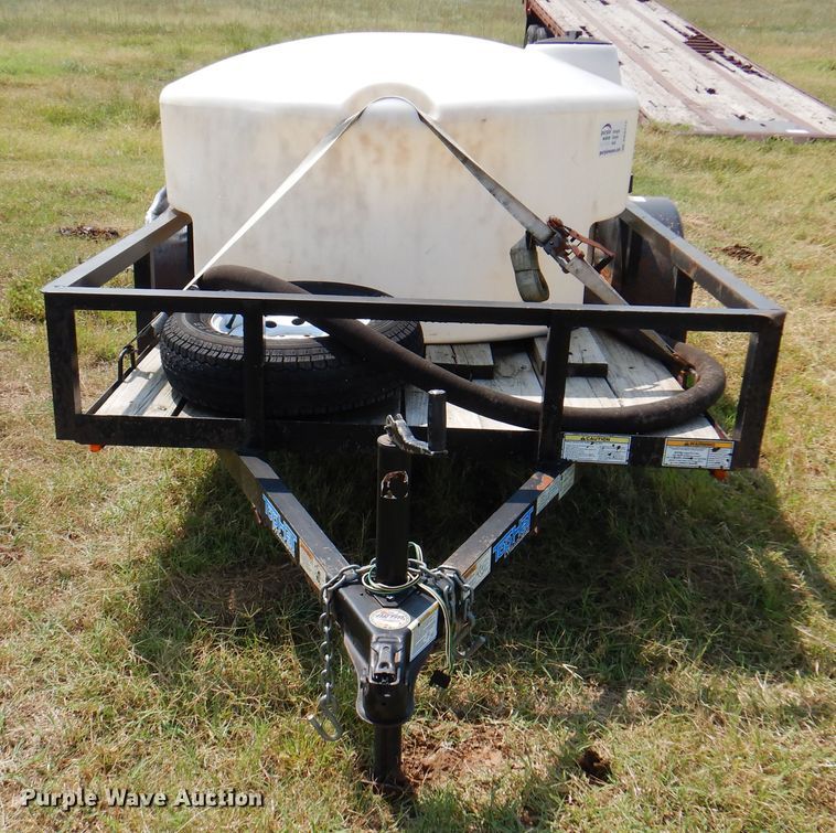 image for item DK8210 2015 Top Hat  utility trailer