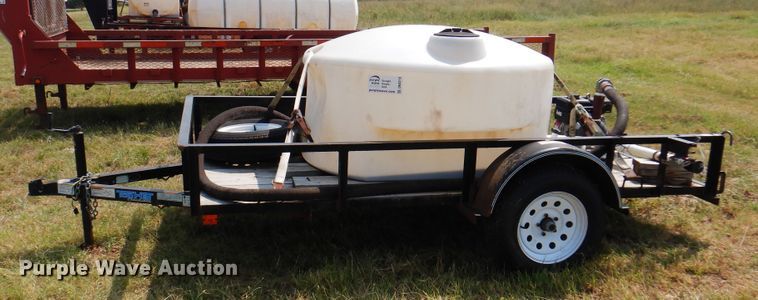 image for item DK8210 2015 Top Hat  utility trailer