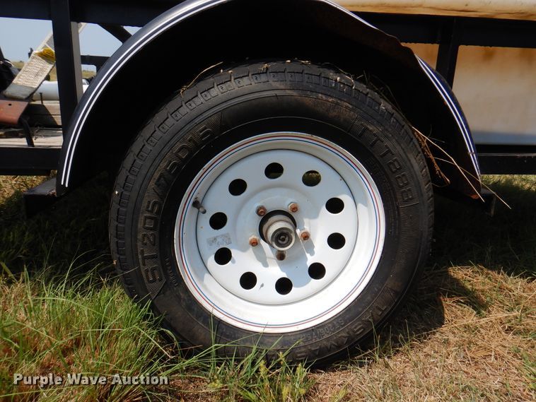 image for item DK8210 2015 Top Hat  utility trailer