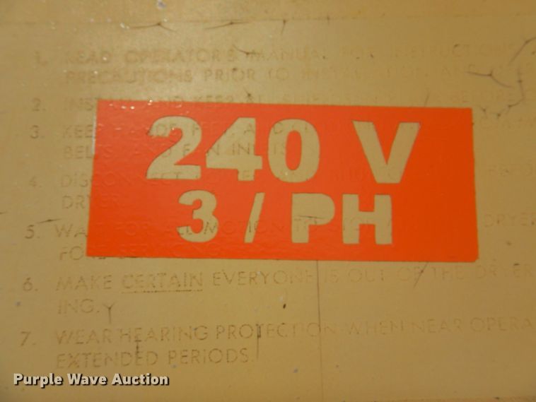 image for item DL0106 Super B AS1000  grain dryer