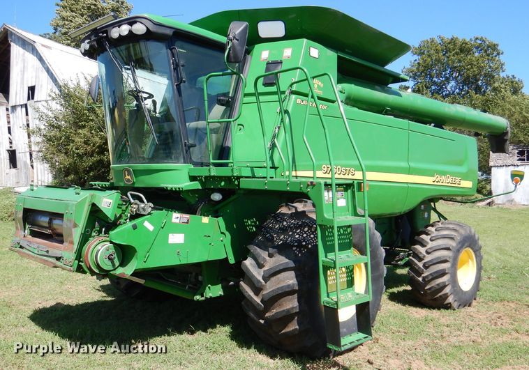 image for item DM1413 2006 John Deere 9760 STS  RWA combine