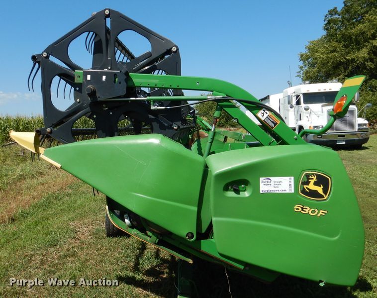 image for item DM1416 2009 John Deere 630F  flex head