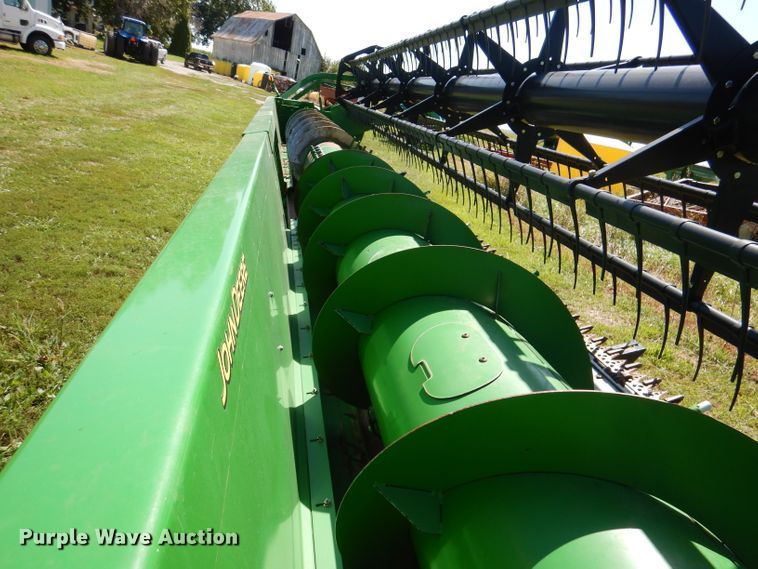 image for item DM1416 2009 John Deere 630F  flex head