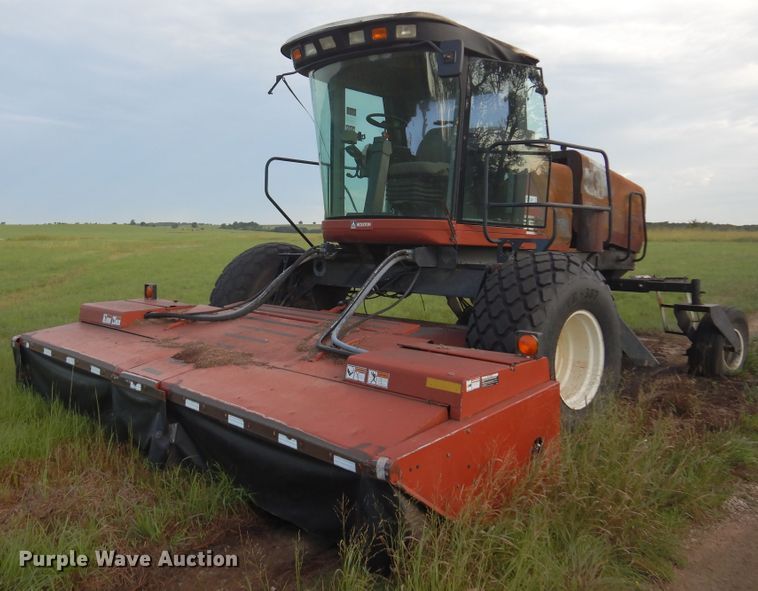 image for item DM5030 1999 Hesston 8550  windrower