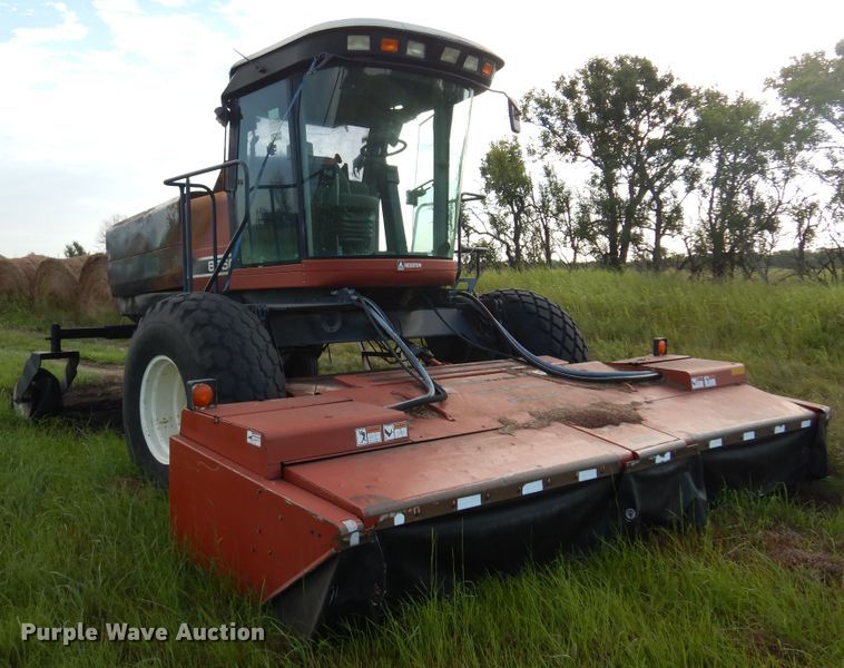 image for item DM5030 1999 Hesston 8550  windrower