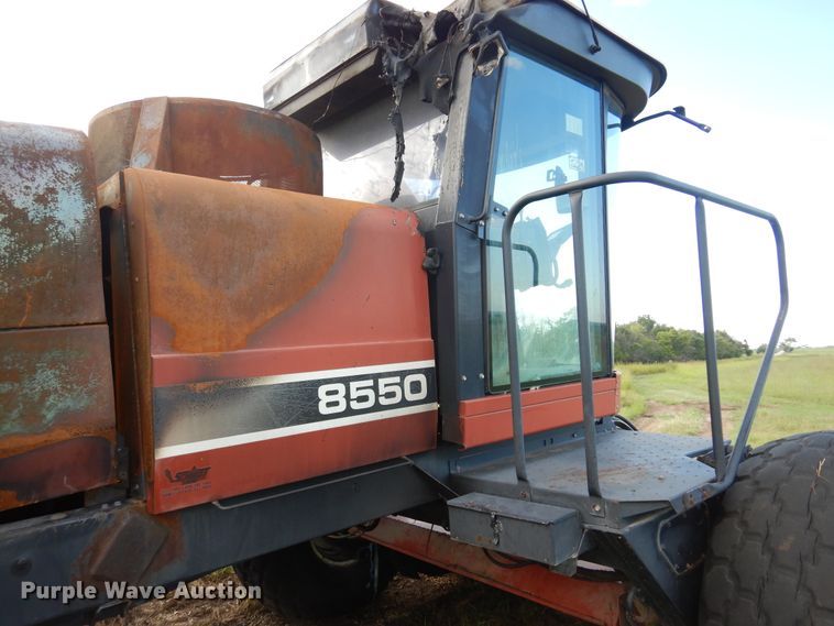 image for item DM5030 1999 Hesston 8550  windrower