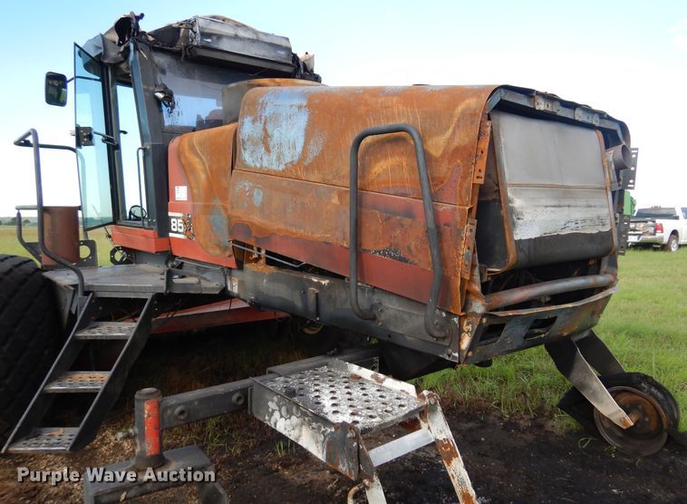 image for item DM5030 1999 Hesston 8550  windrower