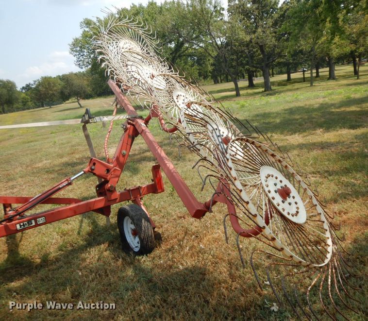 image for item HP9669 H&S V12  hay rake