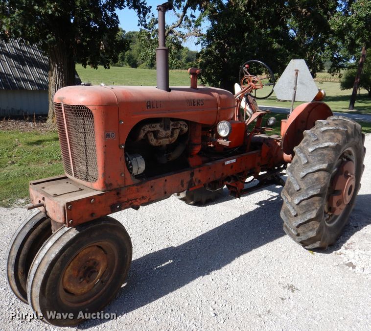 image for item IN9910 1952 Allis Chalmers WD  tractor