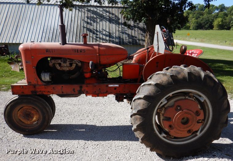 image for item IN9910 1952 Allis Chalmers WD  tractor