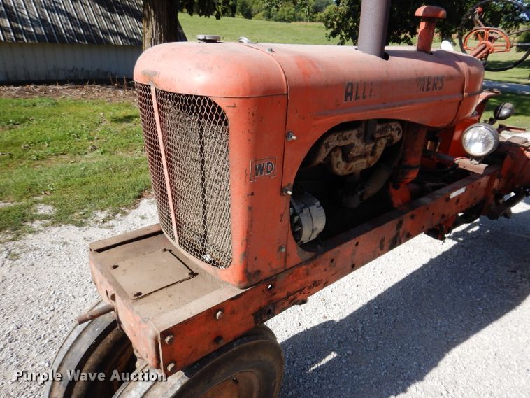 image for item IN9910 1952 Allis Chalmers WD  tractor