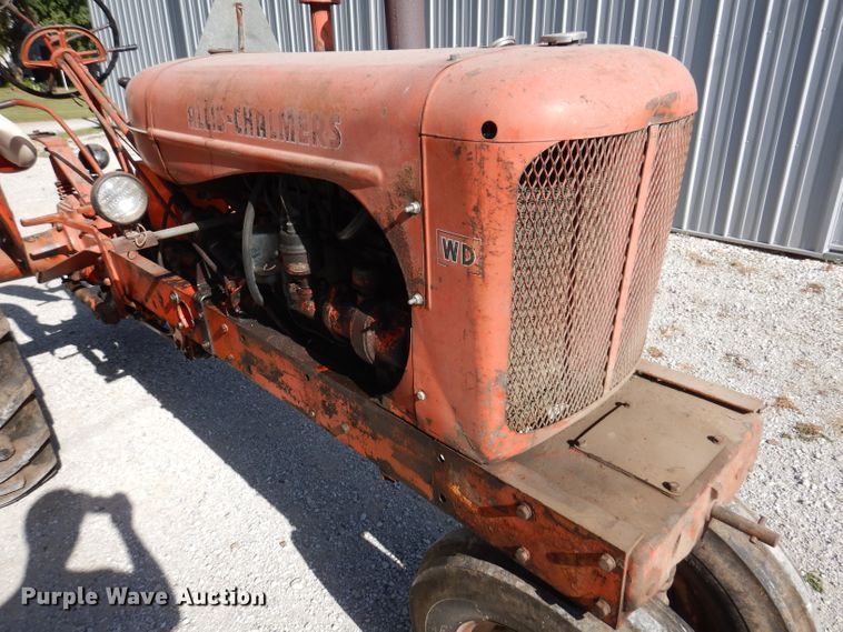 image for item IN9910 1952 Allis Chalmers WD  tractor