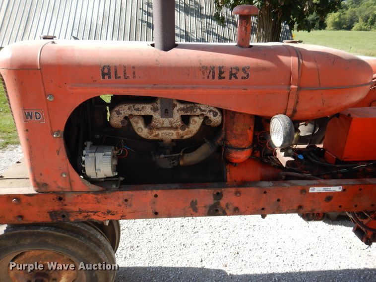 image for item IN9910 1952 Allis Chalmers WD  tractor
