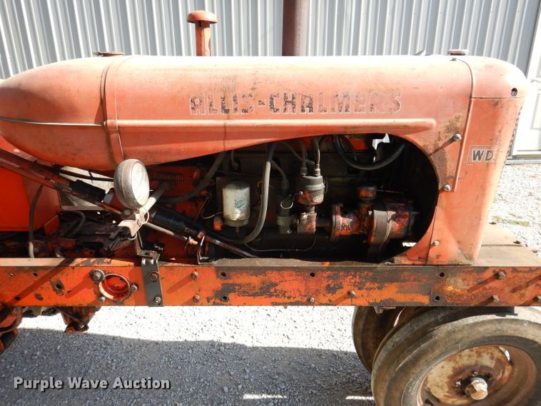 image for item IN9910 1952 Allis Chalmers WD  tractor
