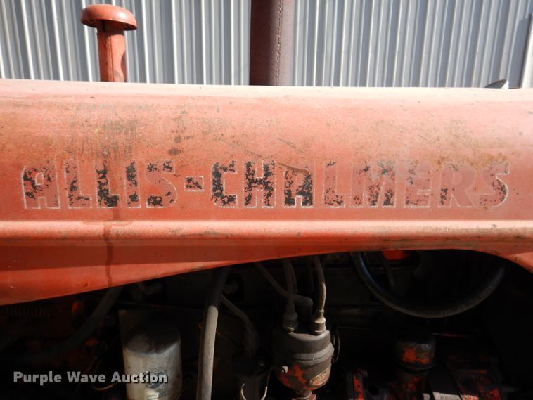 image for item IN9910 1952 Allis Chalmers WD  tractor