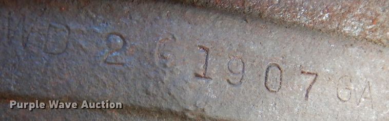 image for item IN9910 1952 Allis Chalmers WD  tractor